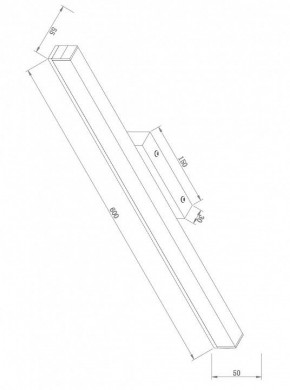Подсветка для зеркала Maytoni Fichte MIR012WL-L14W4K в Березниках - berezniki.mebel24.online | фото 3