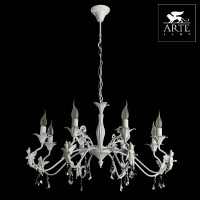 Подвесная люстра Arte Lamp Angelina A5349LM-8WH в Березниках - berezniki.mebel24.online | фото 4