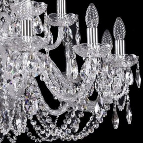 Подвесная люстра Bohemia Ivele Crystal 1402 1402/12+6/300/2d/Ni в Березниках - berezniki.mebel24.online | фото 2