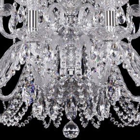 Подвесная люстра Bohemia Ivele Crystal 1402 1402/12+6/300/2d/Ni в Березниках - berezniki.mebel24.online | фото 3