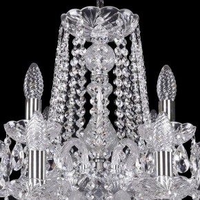 Подвесная люстра Bohemia Ivele Crystal 1402 1402/12+6/300/2d/Ni в Березниках - berezniki.mebel24.online | фото 4