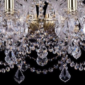 Подвесная люстра Bohemia Ivele Crystal 1411 1411/10+5/240/G/Leafs в Березниках - berezniki.mebel24.online | фото 3