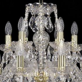 Подвесная люстра Bohemia Ivele Crystal 1411 1411/12+6/240/G в Березниках - berezniki.mebel24.online | фото 4