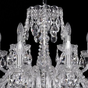 Подвесная люстра Bohemia Ivele Crystal 1411 1411/12+6/300/Ni в Березниках - berezniki.mebel24.online | фото 4