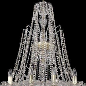 Подвесная люстра Bohemia Ivele Crystal 1411 1411/20/400/XL-120/G в Березниках - berezniki.mebel24.online | фото 4