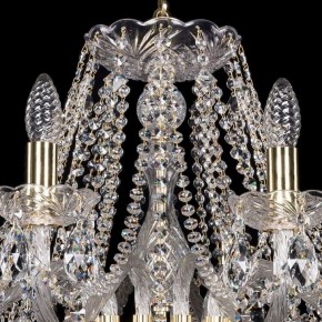 Подвесная люстра Bohemia Ivele Crystal 1413 1413/12/360/G в Березниках - berezniki.mebel24.online | фото 4