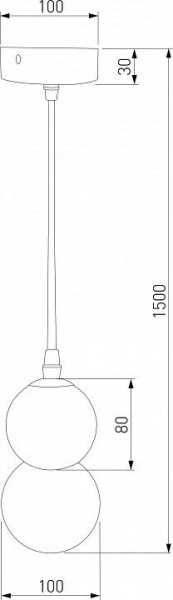 Подвесная люстра Eurosvet Polar 50250/1 LED черный в Березниках - berezniki.mebel24.online | фото 3