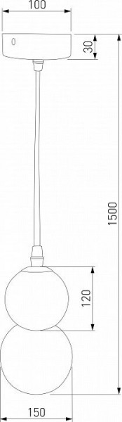 Подвесная люстра Eurosvet Polar 50251/1 LED белый в Березниках - berezniki.mebel24.online | фото 3