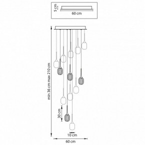 Подвесная люстра Lightstar Acrile 738131 в Березниках - berezniki.mebel24.online | фото 7