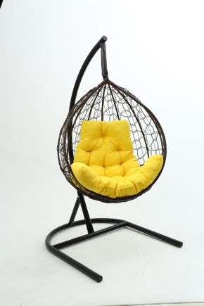 Подвесное кресло Бароло (коричневый/желтый) в Березниках - berezniki.mebel24.online | фото