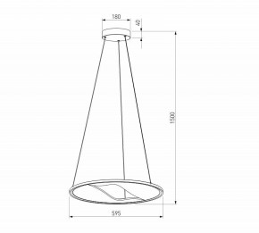 Подвесной светильник Eurosvet Occhio 40027/1 LED серый в Березниках - berezniki.mebel24.online | фото 5