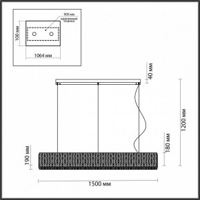 Подвесной светильник Odeon Light Panta 4927/60L в Березниках - berezniki.mebel24.online | фото 5