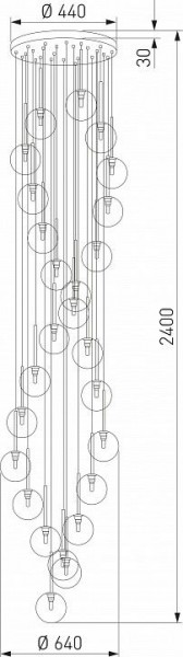 Подвесной светильник TK Lighting Aurora 10258 Aurora в Березниках - berezniki.mebel24.online | фото 3