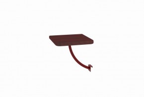 Полка прикроватная квадратная (МилСон) в Березниках - berezniki.mebel24.online | фото 8
