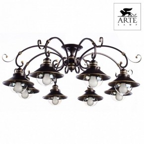 Потолочная люстра Arte Lamp Grazioso A4577PL-8CK в Березниках - berezniki.mebel24.online | фото 2