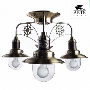 Потолочная люстра Arte Lamp Sailor A4524PL-3AB в Березниках - berezniki.mebel24.online | фото 2