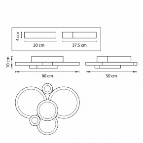 Потолочная люстра Lightstar Breve 749081 в Березниках - berezniki.mebel24.online | фото 3