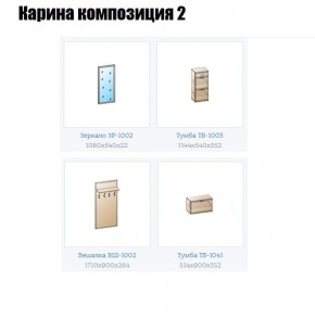 Прихожая Карина (модульная) в Березниках - berezniki.mebel24.online | фото 6