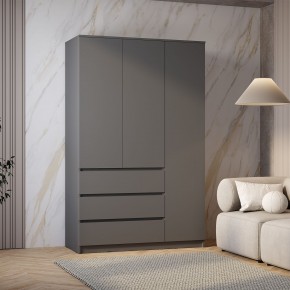 Шкаф 3-х створчатый Симпл ШК-08 (графит) в Березниках - berezniki.mebel24.online | фото 3