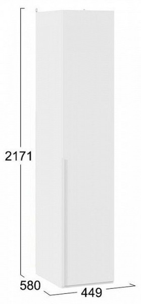 Шкаф для белья Порто СМ-393.07.001 в Березниках - berezniki.mebel24.online | фото 4