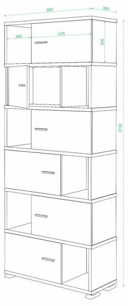 Шкаф комбинированный Домино СБ-30/6 в Березниках - berezniki.mebel24.online | фото 2