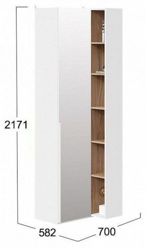 Шкаф комбинированный Порто СМ-393.21.025 в Березниках - berezniki.mebel24.online | фото 2