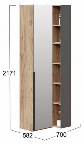 Шкаф комбинированный Порто СМ-393.21.025 в Березниках - berezniki.mebel24.online | фото 2