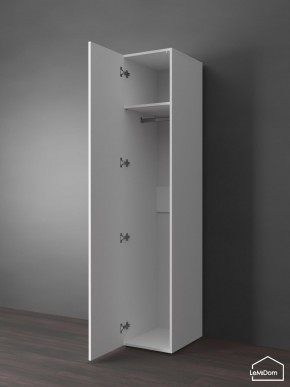 Шкаф Linnea MHR-1PO 2050х400х510 (Белый-М 11.1.1) в Березниках - berezniki.mebel24.online | фото 4