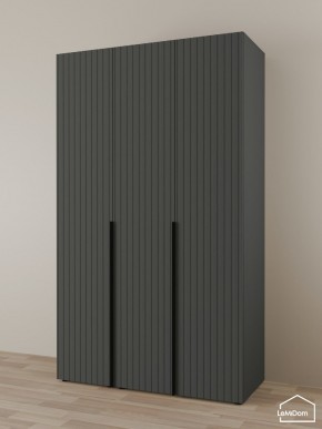 Шкаф Linnea MHR-3-1 2050х1200х510 (Графит-М 11.1.25) в Березниках - berezniki.mebel24.online | фото