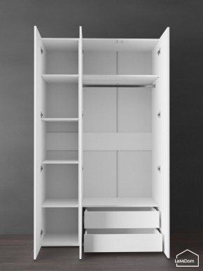 Шкаф Linnea MHR-3PO-2 2050х1200х510 (Белый-М 11.1.2) в Березниках - berezniki.mebel24.online | фото 5