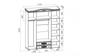 Шкаф платяной Ассоль АС-28 в Березниках - berezniki.mebel24.online | фото 4