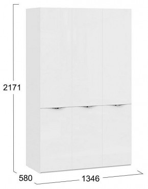 Шкаф платяной Глосс СМ-319.07.431 в Березниках - berezniki.mebel24.online | фото 4