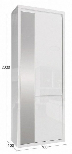 Шкаф платяной Норден СТЛ.413.01 в Березниках - berezniki.mebel24.online | фото 3