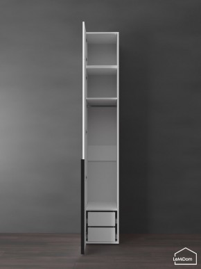 Шкаф с антресолью Linnea MHR-1A-3 2450х400х510 (Белый-М 11.1.1) в Березниках - berezniki.mebel24.online | фото 5