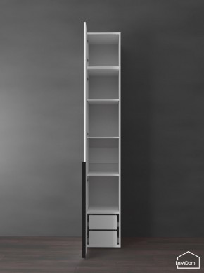 Шкаф с антресолью Linnea MHR-1A-4 2450х400х510 (Белый-М 11.1.1) в Березниках - berezniki.mebel24.online | фото 6