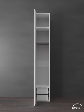 Шкаф с антресолью Linnea MHR-1POA-3 2450х400х510 (Белый-М 11.1.1) в Березниках - berezniki.mebel24.online | фото 5