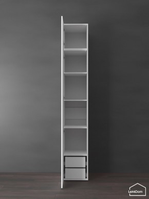 Шкаф с антресолью Linnea MHR-1POA-4 2450х400х510 (Белый-М 11.1.1) в Березниках - berezniki.mebel24.online | фото 6