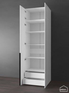 Шкаф с антресолью Linnea MHR-2A-4 2450х800х510 (Белый-М 11.1.2) в Березниках - berezniki.mebel24.online | фото 5