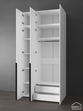 Шкаф с антресолью Linnea MHR-3A-2 2450х1200х510 (Белый-М 11.1.2) в Березниках - berezniki.mebel24.online | фото 5