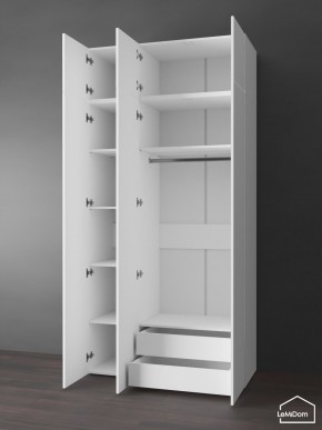 Шкаф с антресолью Linnea MHR-3POA-2 2450х1200х510 (Белый-М 11.1.2) в Березниках - berezniki.mebel24.online | фото 5