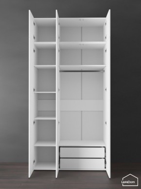 Шкаф с антресолью Linnea MHR-3POA-2 2450х1200х510 (Белый-М 11.1.2) в Березниках - berezniki.mebel24.online | фото 6