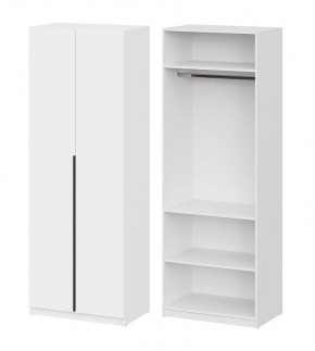 Шкаф ШК-5 + 2 полки (800) Белый текстурный в Березниках - berezniki.mebel24.online | фото