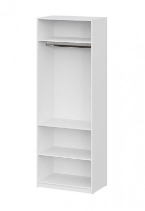 Шкаф ШК-5 + 2 полки (800) Белый текстурный в Березниках - berezniki.mebel24.online | фото 3
