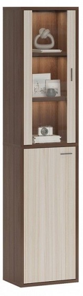 Шкаф-витрина Домино СУ(ш1в2)+1ФГ+1ФС в Березниках - berezniki.mebel24.online | фото 2