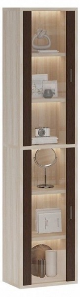 Шкаф-витрина Домино СУ(ш1в2)+2ФС в Березниках - berezniki.mebel24.online | фото 2