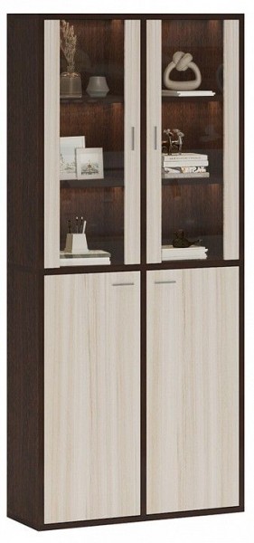 Шкаф-витрина Домино СУ(ш2в2)+2ФС+2ФГ в Березниках - berezniki.mebel24.online | фото 2
