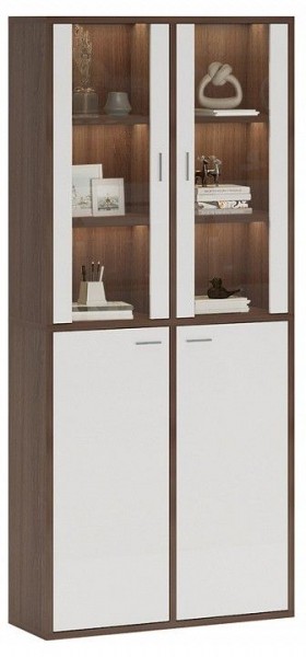 Шкаф-витрина Домино СУ(ш2в2)+2ФС+2ФГ в Березниках - berezniki.mebel24.online | фото 2