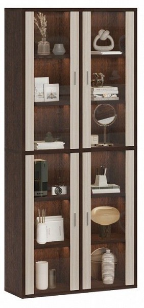 Шкаф-витрина Домино СУ(ш2в2)+4ФС в Березниках - berezniki.mebel24.online | фото 2