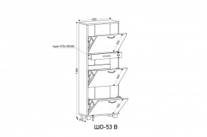 ШО-53 В тумба для обуви в Березниках - berezniki.mebel24.online | фото 3