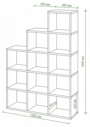 Стеллаж Бартоло СЛД 5 в Березниках - berezniki.mebel24.online | фото 2